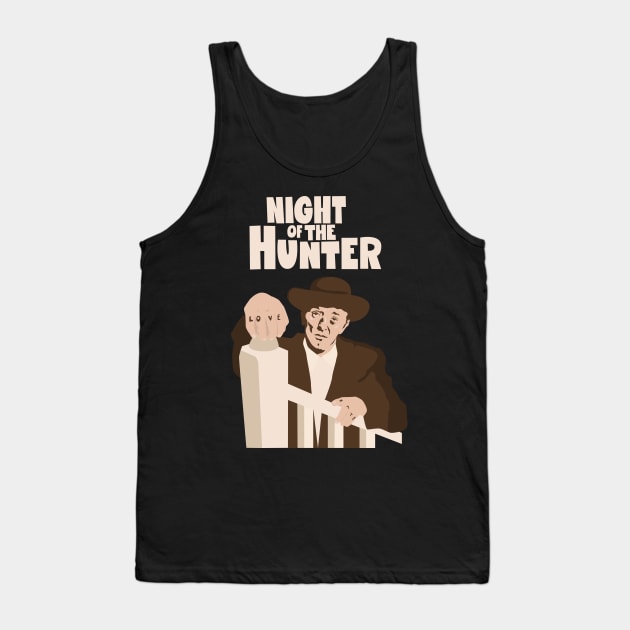 The Night of the Hunter: Robert Mitchum's Iconic Performance Tank Top by Boogosh